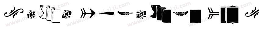 Acta Symbols W95 Arr字体转换